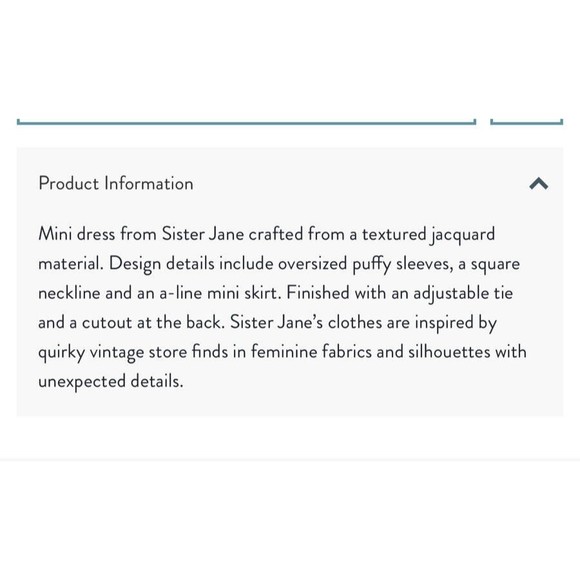 Sister Jane Dream Cassie Puff Sleeve Barbiecore Mini Dress M - Picture 4 of 11